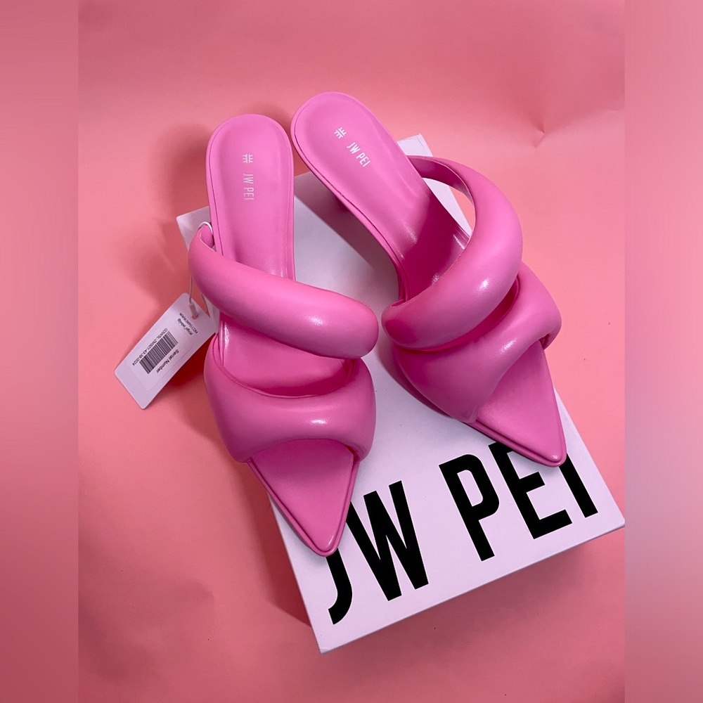 JW Pei Sara Mule Pink